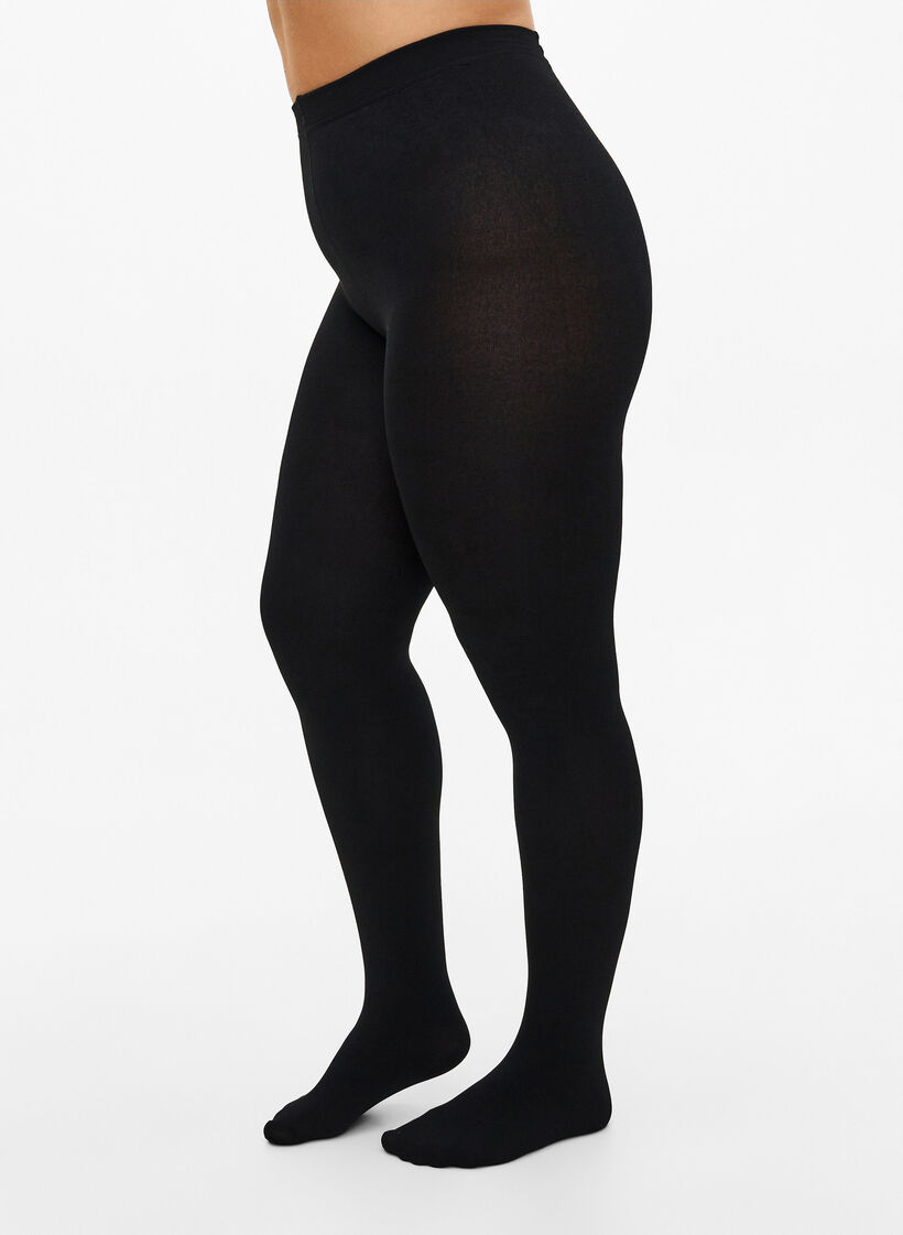 Collants thermiques, Noir, Model image number 0