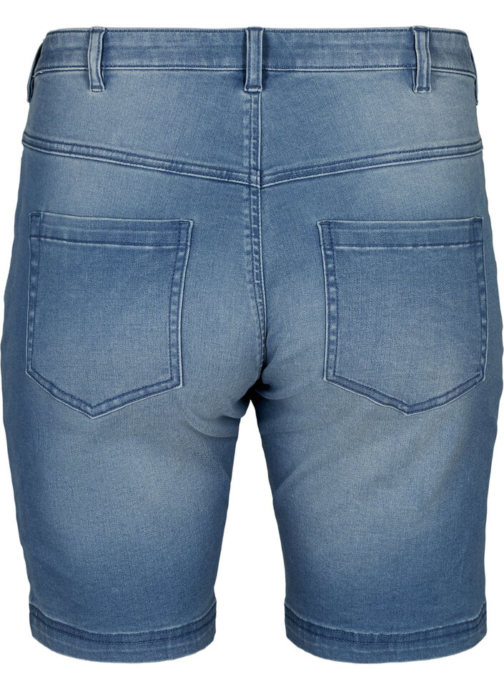 Short Emily coupe slim, taille classique, Bleu Clair, Packshot image number 1