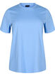 Basic-T-Shirt aus Baumwolle mit Rundhalsausschnitt, Blau, Packshot image number 0