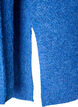 Strickpullover mit diagonalem Muster und Raglan&auml;rmeln, Blau, Packshot image number 3