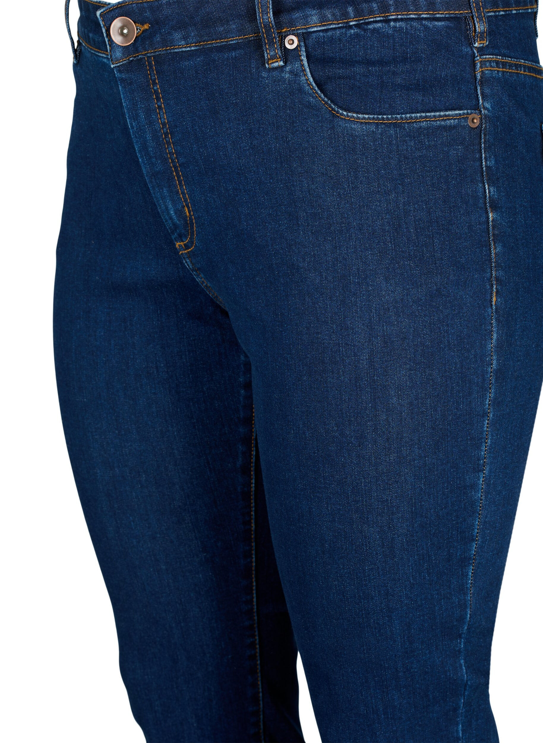 ZizziJean Emily coupe slim fit avec taille normale, Bleu, Packshot image number 2