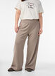 Pantalon ample, Beige, Model image number 2
