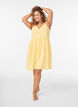 Robe de plage en coton avec des bretelles fines, Jaune clair, Model image number 1