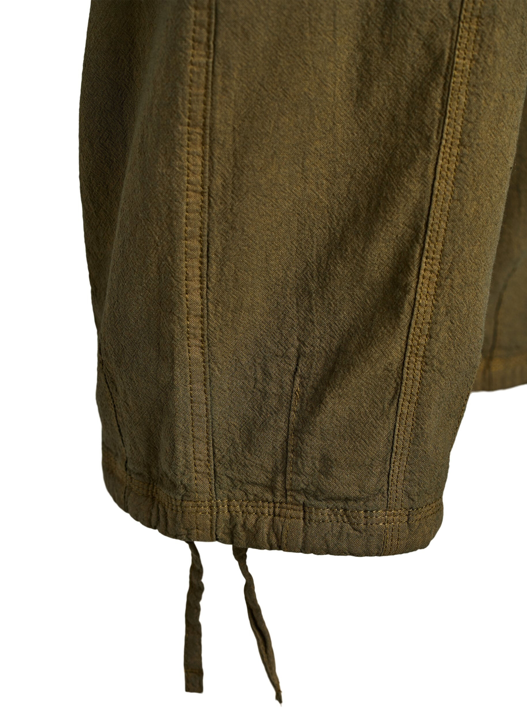 ZizziCapri-Hose aus Baumwolle, Gr&uuml;n, Packshot image number 3