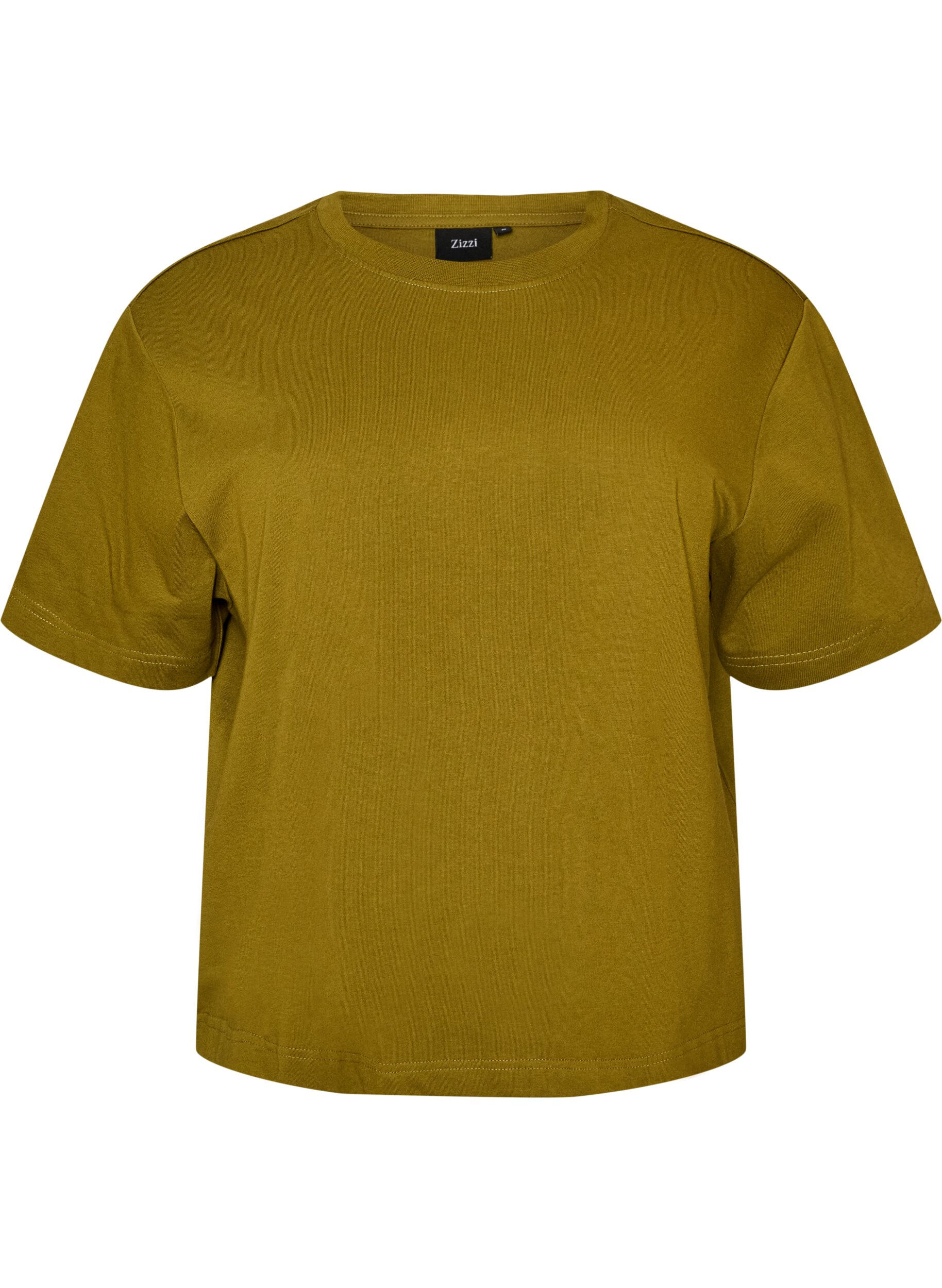 ZizziT-shirt coupe boxy en coton, 2262, Packshot image number 0