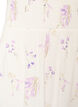 Jupe longue en viscose avec smocks, Blanc, Packshot image number 2