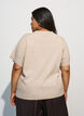 Strickjacke mit kurzen &Auml;rmeln, Beige, Model image number 2