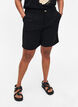 Bermuda taille haute, Black, Model image number 2