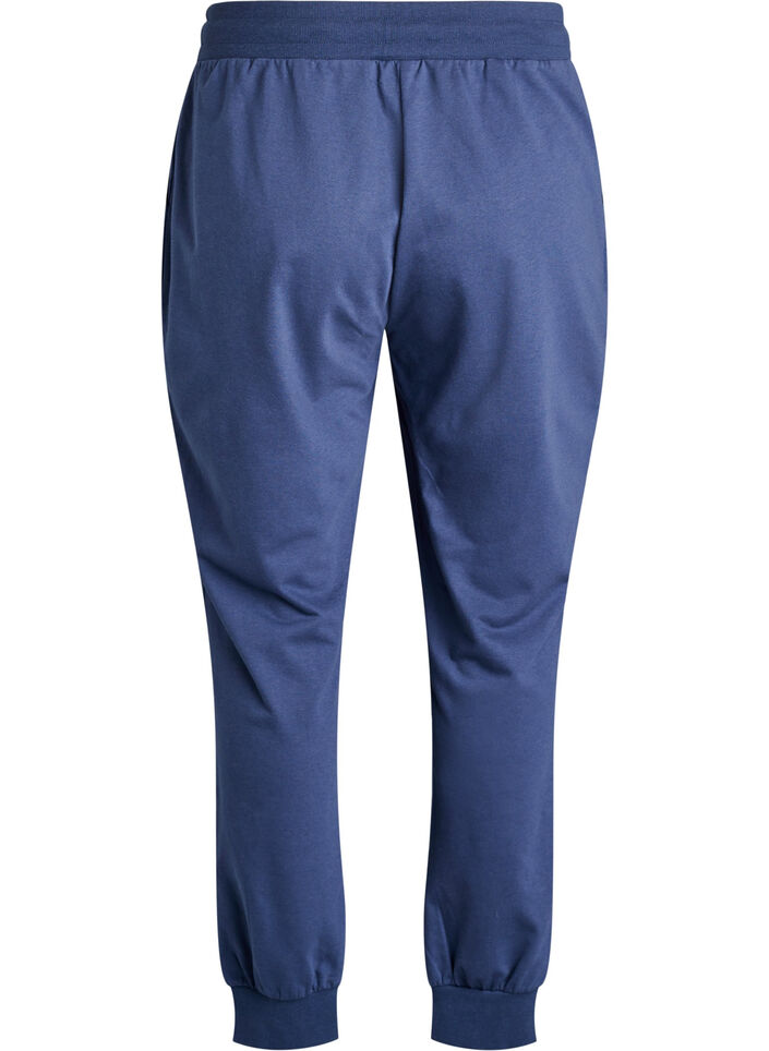 Pantalon de surv&ecirc;tement ample avec poches, Bleu, Packshot image number 1