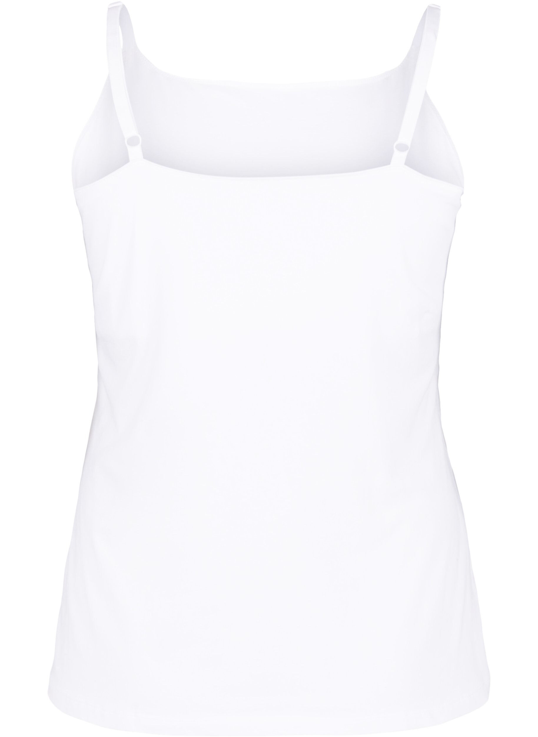 Zizzi Top de grossesse avec fonction d'allaitement, White, Packshot image number 1