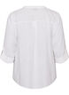 Blouse en mousseline de coton avec broderie anglaise, Blanc, Packshot image number 1