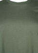 T-shirt basique en coton à col rond, Vert, Packshot image number 2