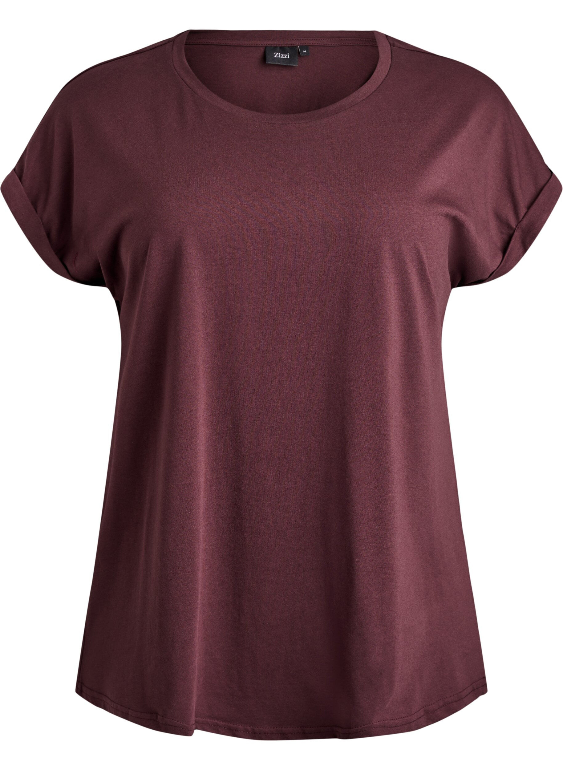 T-shirt &agrave; manches courtes en m&eacute;lange de coton