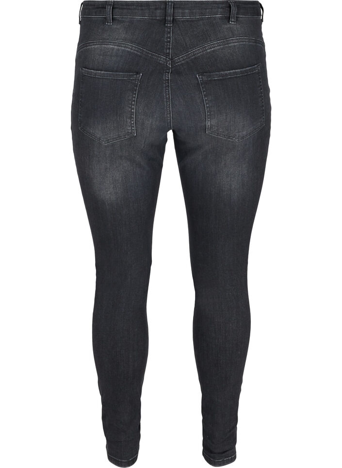 Amy Jeans, Grey Denim, Packshot image number 1