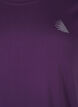 Schmal geschnittenes Trainings-T-Shirt mit Rundhalsausschnitt, Purple Pennant, Packshot image number 2