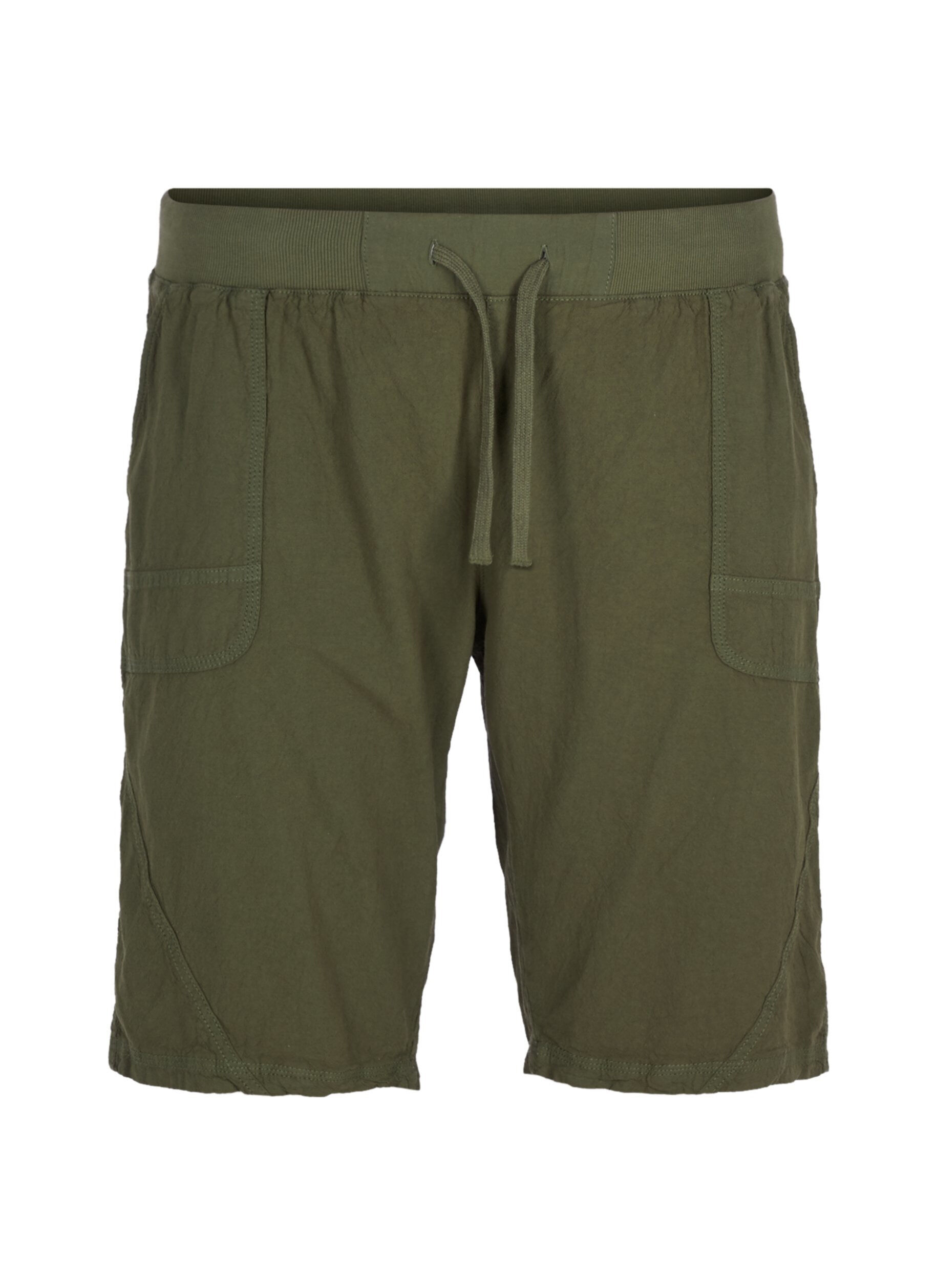 Lockere Shorts aus Baumwolle mit Taschen