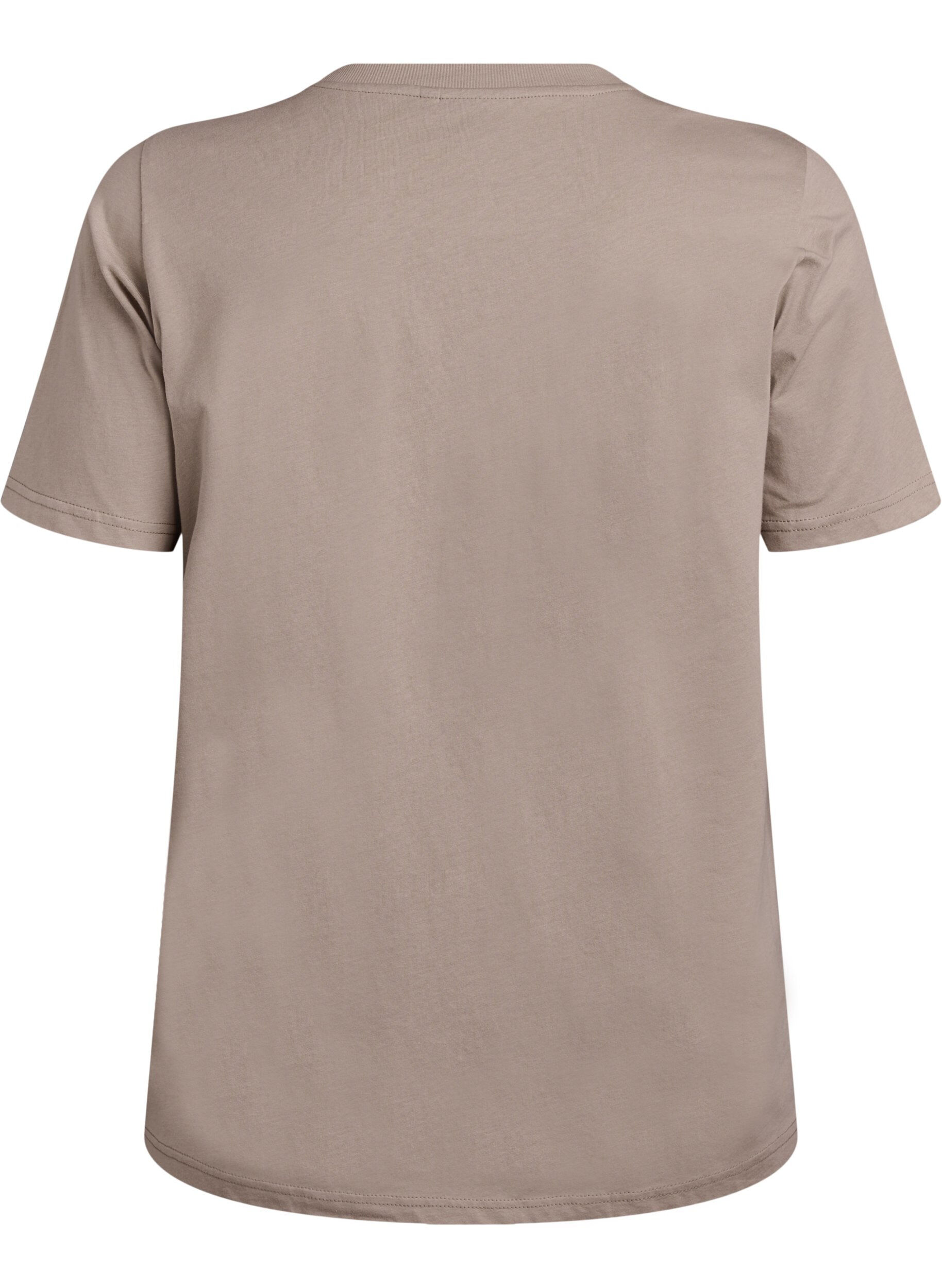 Zizzi T-shirt Eagle Eye, Beige, Packshot image number 1