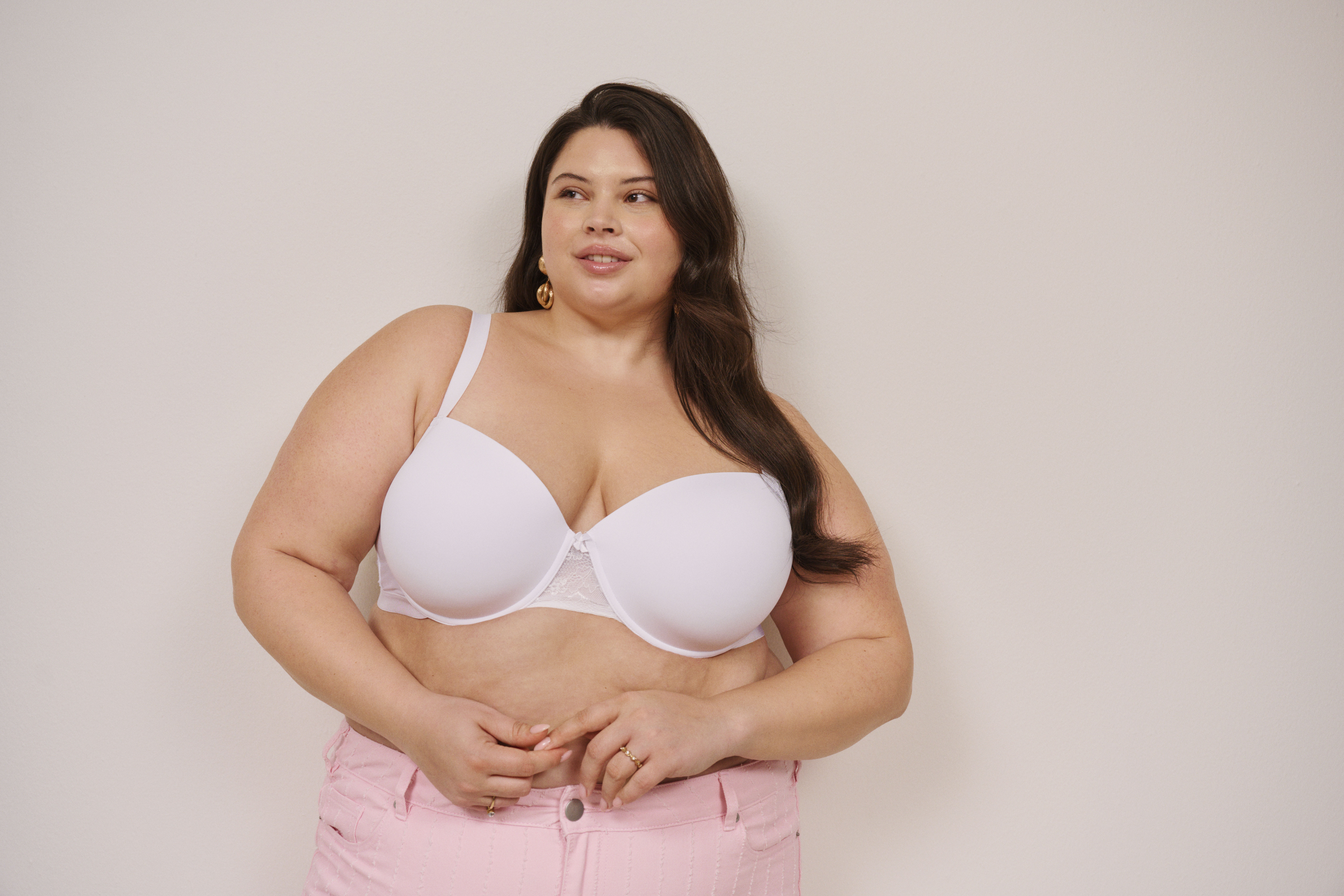 Zizzi&Eacute;l&eacute;gance rose poudr&eacute;, , Model