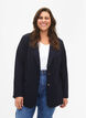 Klassischer Blazer mit Druckknopfverschluss, Night Sky, Model image number 0
