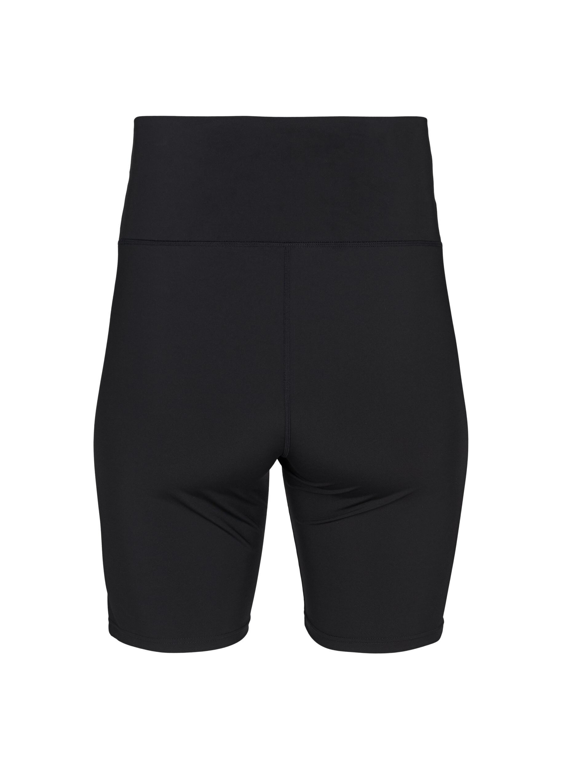 Zizzi Eng anliegende Trainingsshorts, Schwarz, Packshot image number 1