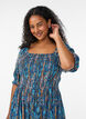 Sommerkleid aus Viskose mit Paisleymuster, Blau, Model image number 2