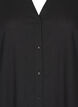 Chemise longue en lin et viscose, Noir, Packshot image number 2