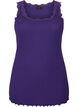 Haut &agrave; dentelle, Violet, Packshot image number 0