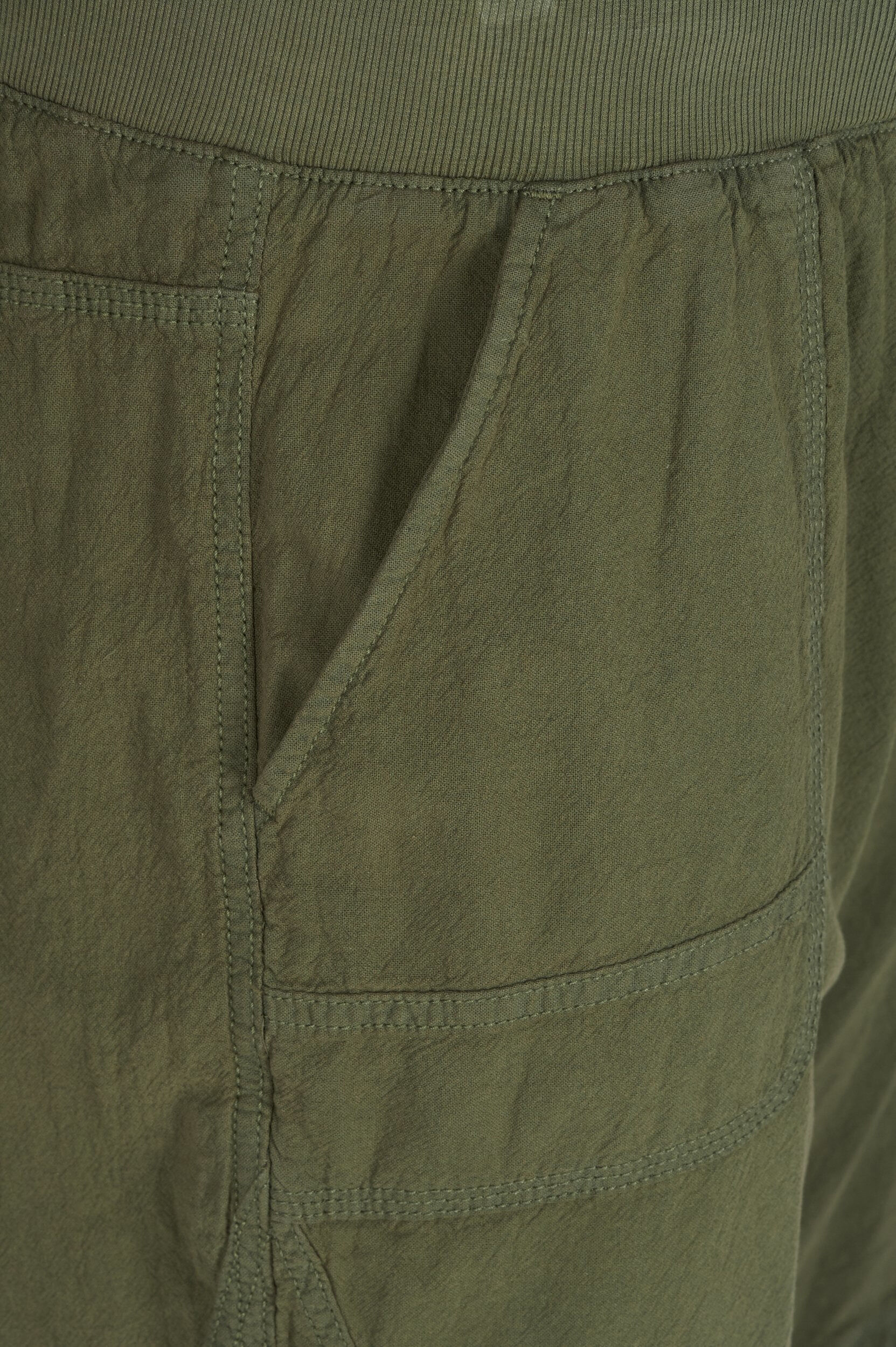 ZizziLockere Shorts aus Baumwolle mit Taschen, Gr&uuml;n, Packshot image number 2