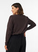 Langarm-Basic-T-Shirt mit Rundhalsausschnitt, Braun, Model image number 2