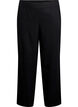 Pantalon ample en lin et viscose, Noir, Packshot image number 0