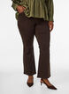 Ellen Bootcut-Jeans aus farbigem Denim, Braun, Model image number 2