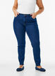 Jean Emily coupe slim fit avec taille normale, Bleu, Model image number 2
