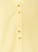 Hemdbluse mit V-Ausschnitt und kurzen &Auml;rmeln, Gelb, Packshot image number 2