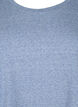 Melange T-Shirt mit kurzen &Auml;rmeln, Blau, Packshot image number 2