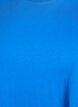 Basic-T-Shirt aus Baumwolle mit Rundhalsausschnitt, Blau, Packshot image number 2