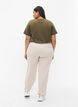 Pantalon &agrave; coupe droite, Beige, Model image number 1