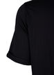 Robe t-shirt en coton, Black, Packshot image number 3