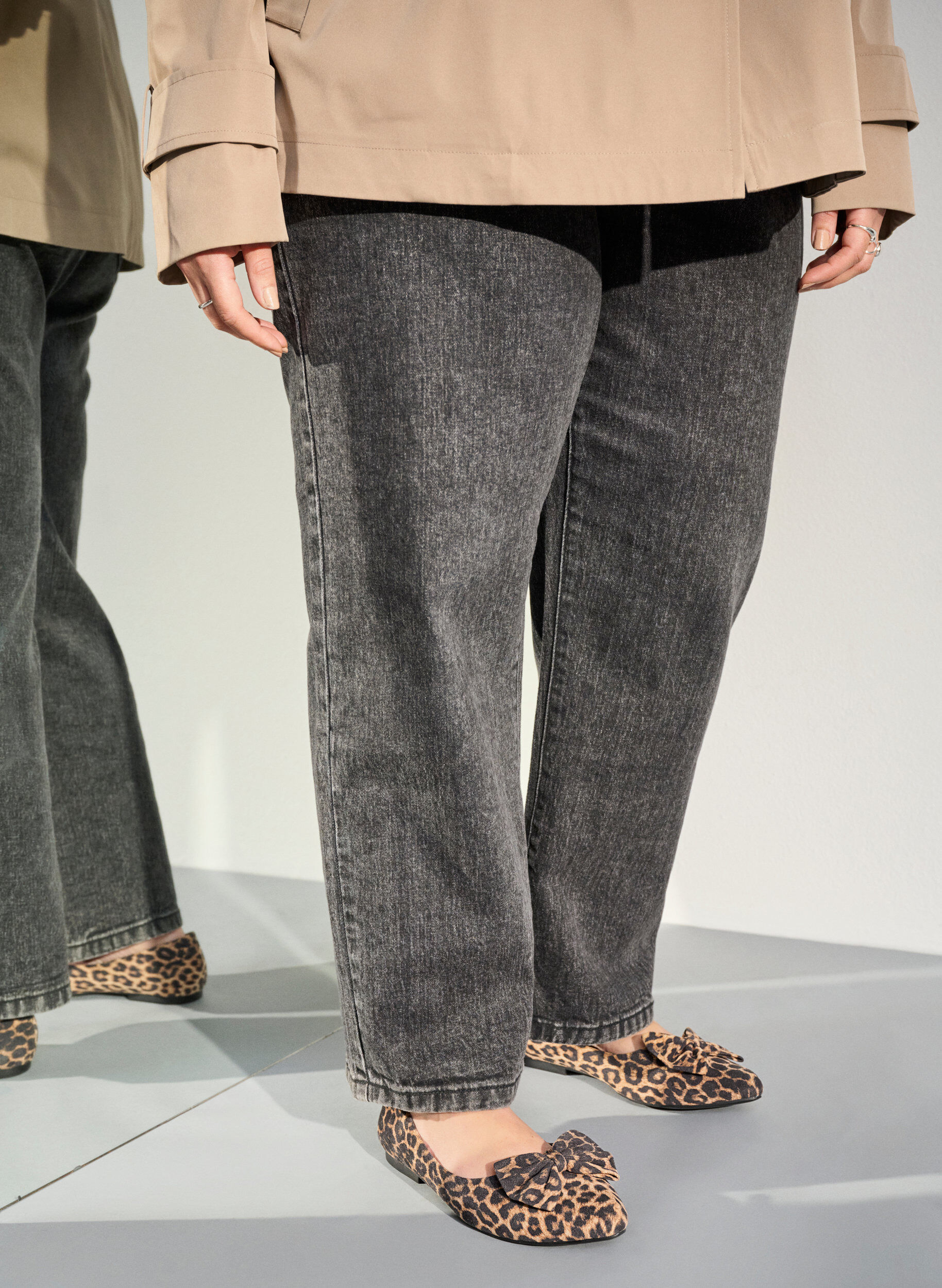 Large - Ballerines &agrave; n&oelig;ud