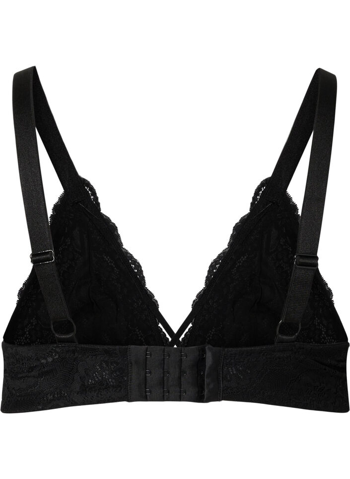Soutien-gorge en dentelle, Black, Packshot image number 1
