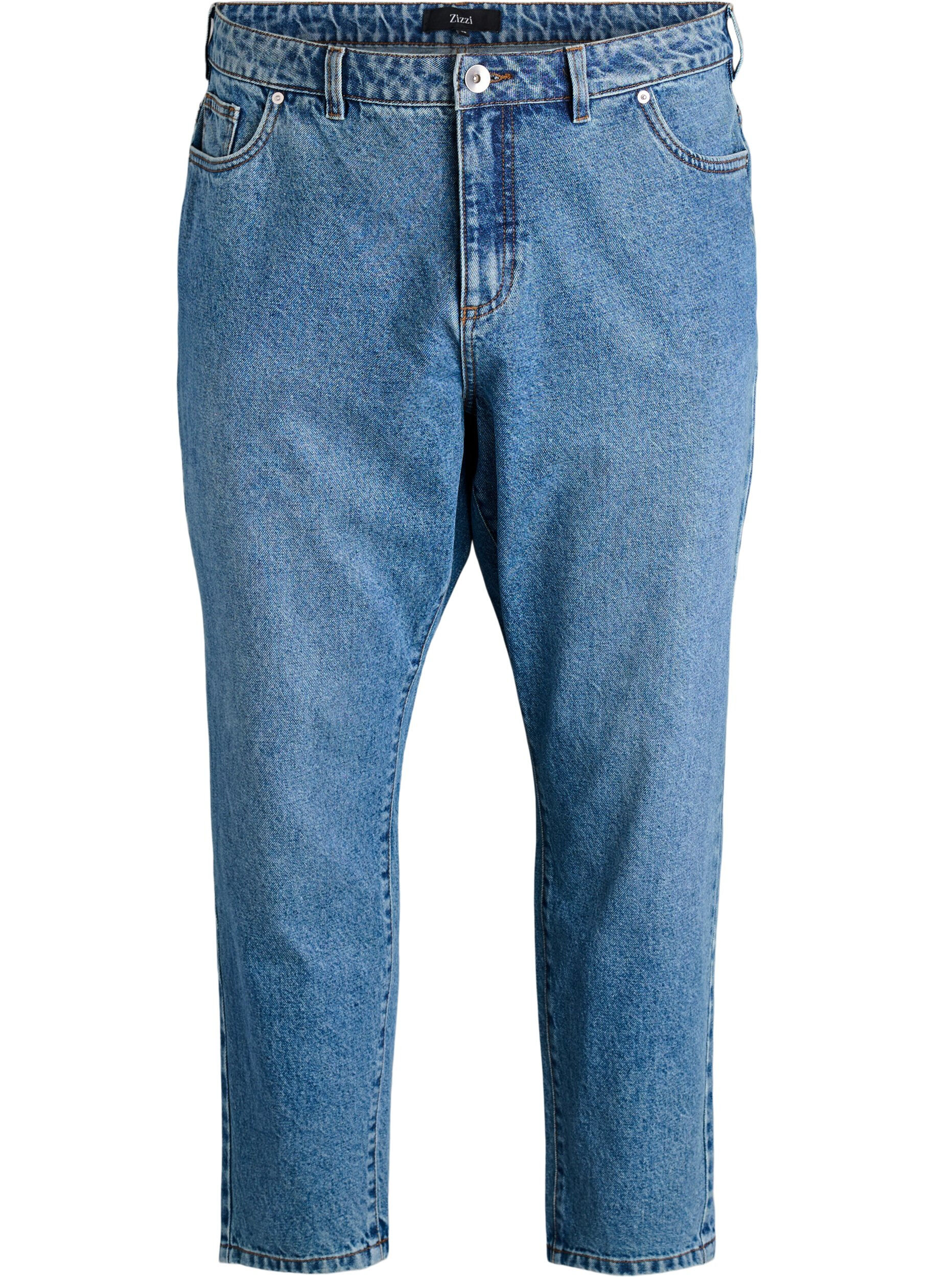 Mille Mom-Fit-Jeans mit hoher Taille