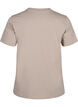 Basic T-Shirt aus Baumwolle mit Rundhalsausschnitt, Beige, Packshot image number 1