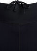 Lauf-Caprihose mit leichter Kompression, Schwarz, Packshot image number 3