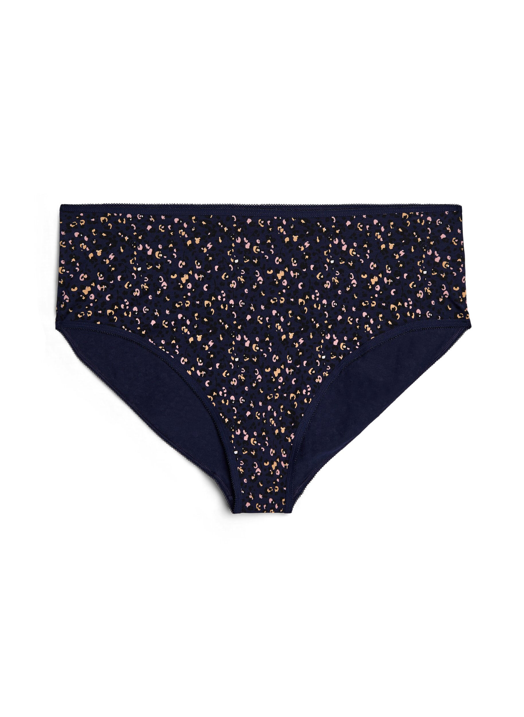 Zizzi7-pack de culottes avec une taille standard, Rose, Packshot image number 2
