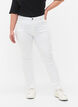 Jeans Emily Slim fit &agrave; taille r&eacute;guli&egrave;re, Blanc, Model image number 2