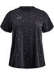 T-shirt effet délavé avec strass, Gris, Packshot image number 0