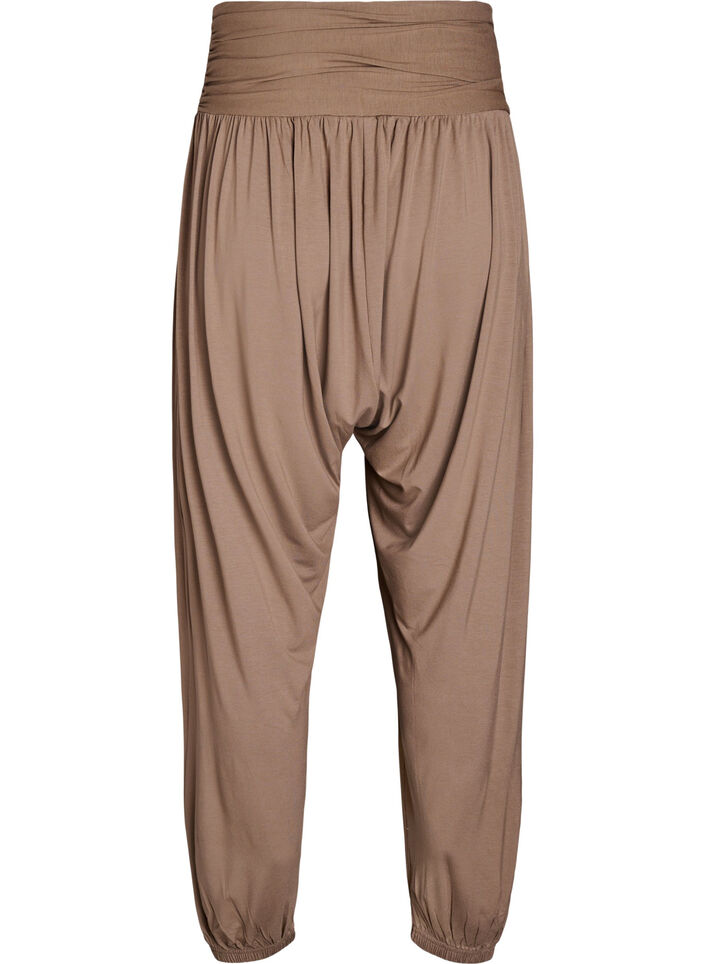 Pantalon sarouel ample, Marron, Packshot image number 1