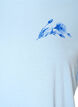 T-shirt en coton avec imprim&eacute;, Bleu Clair, Packshot image number 2
