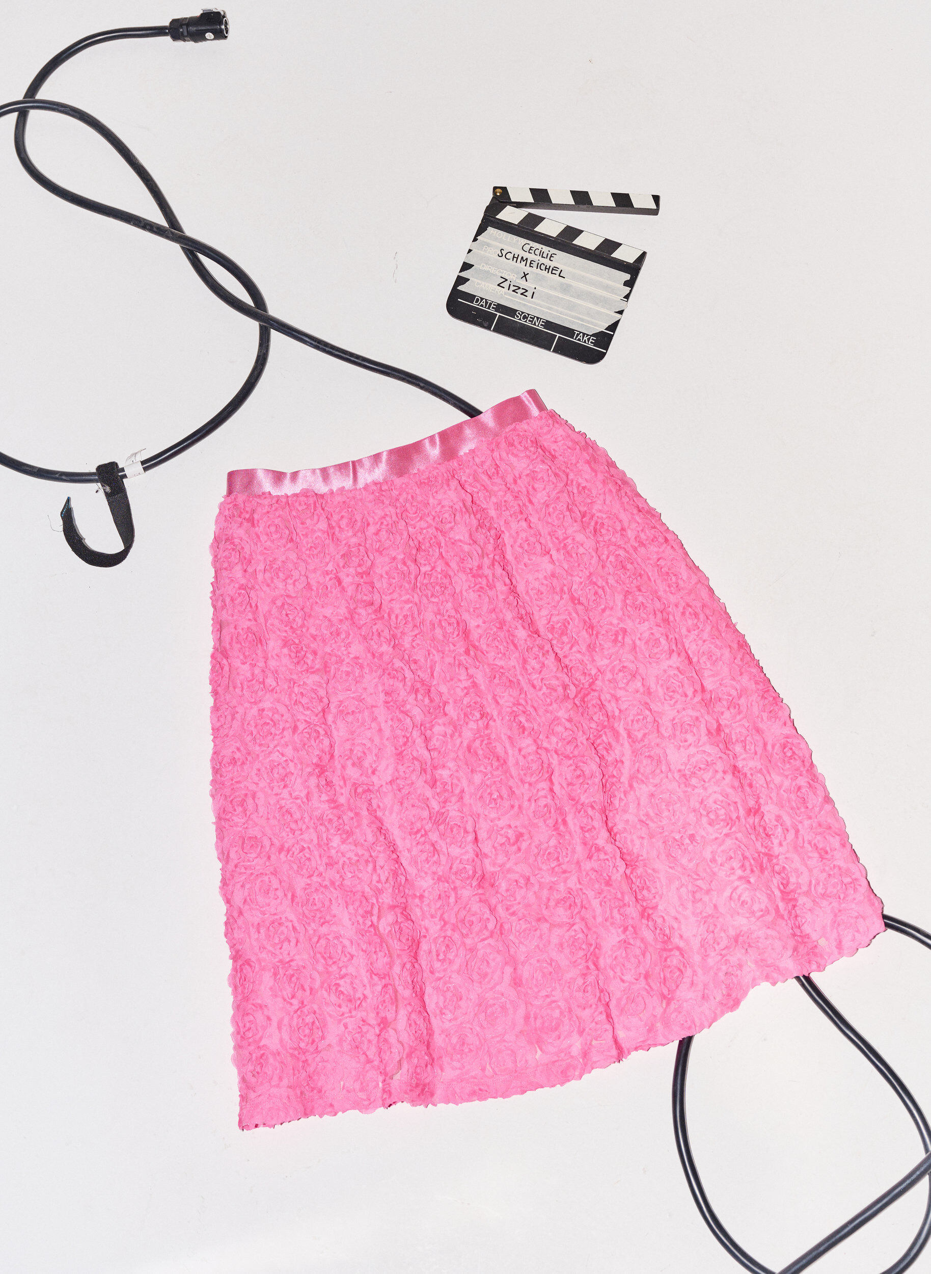 Zizzi Midi-Rock mit 3D-Blumen, Dianthus, Image image number 0