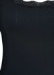 Tanktop mit Spitzen und Lochstickerei, Schwarz, Packshot image number 2
