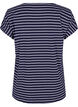 T-shirt en coton &agrave; rayures, Night Sky W. Stripe, Packshot image number 1